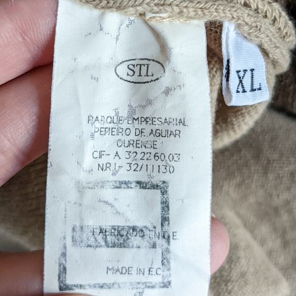 Purificacion Garcia Merino Wool Blend Turtleneck Sweater Men's Sz XL - Picture 6 of 8